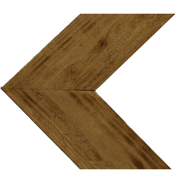 Ekena Millwork 13 3/4"W x 12"H x 3/4"D Vintage Farmhouse 5 1/2" Chevron Barnwood Decor Collection Natural Barnwood DECR13X12X075CHVUF - main